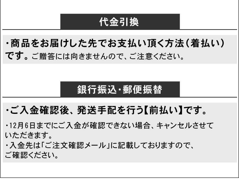 自社・決済方法